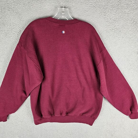 VINTAGE Jerzees Sweatshirt Men XL Extra Large Crew Neck Pullover Blank USA - Picture 2 of 8